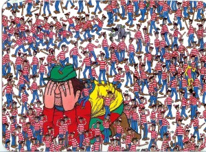 Like, seriously, what twisted individual came up with this scene in Where's Waldo??